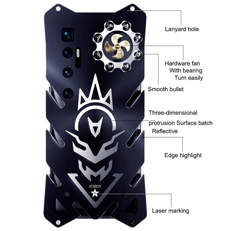 For Xiaomi Mi 10 New Vulcan Bullet Pattern Shockproof Protective Case(Black)
