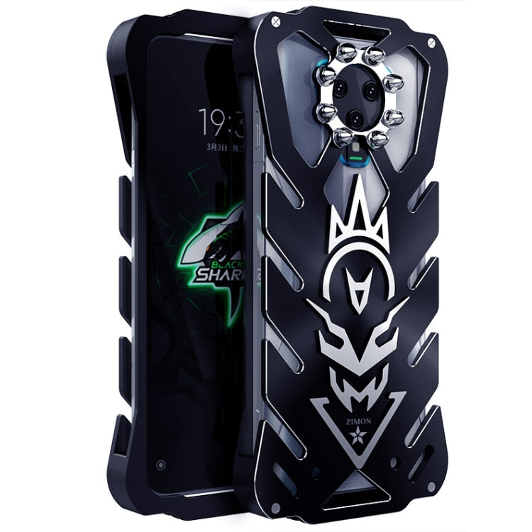 For Xiaomi Black Shark 3S New Vulcan Bullet Pattern Shockproof Protective Case(Black)