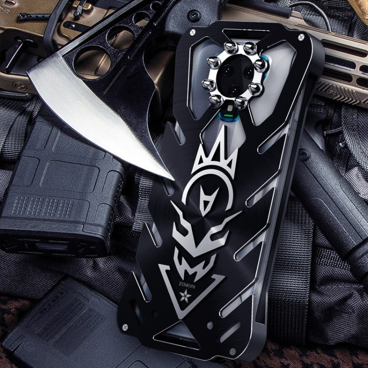 For Xiaomi Black Shark 3S New Vulcan Bullet Pattern Shockproof Protective Case(Black)