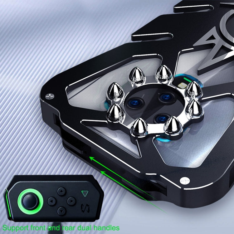 For Xiaomi Black Shark 3 New Vulcan Bullet Pattern Shockproof Protective Case(Black)