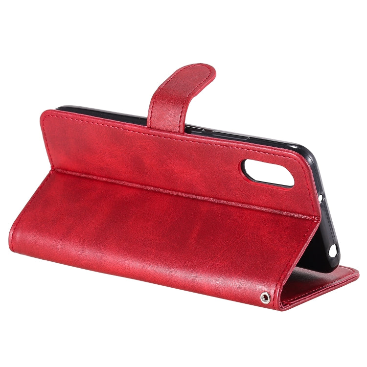 For Xiaomi Redmi 9A Fashion Calf Texture Zipper Horizontal Flip Leather Case with Stand & Card Slots & Wallet Function