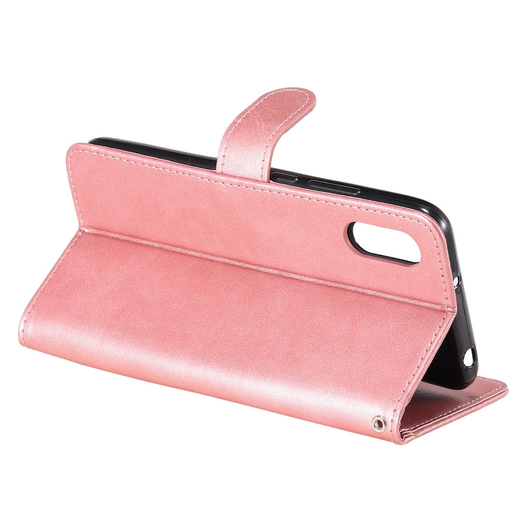 For Xiaomi Redmi 9A Fashion Calf Texture Zipper Horizontal Flip Leather Case with Stand & Card Slots & Wallet Function