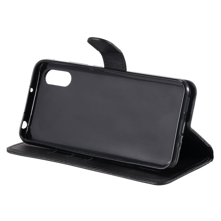 For Xiaomi Redmi 9A Fashion Calf Texture Zipper Horizontal Flip Leather Case with Stand & Card Slots & Wallet Function