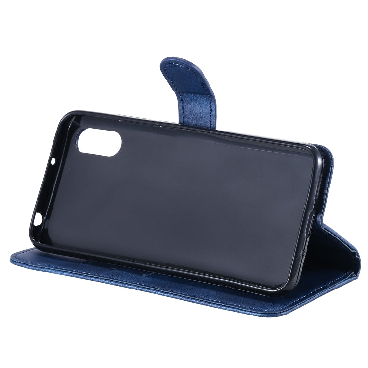 For Xiaomi Redmi 9A Fashion Calf Texture Zipper Horizontal Flip Leather Case with Stand & Card Slots & Wallet Function