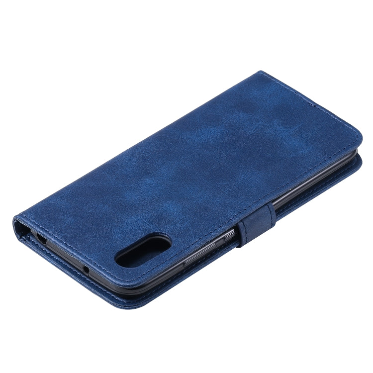 For Xiaomi Redmi 9A Fashion Calf Texture Zipper Horizontal Flip Leather Case with Stand & Card Slots & Wallet Function
