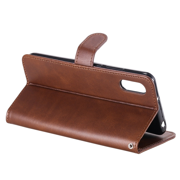 For Xiaomi Redmi 9A Fashion Calf Texture Zipper Horizontal Flip Leather Case with Stand & Card Slots & Wallet Function