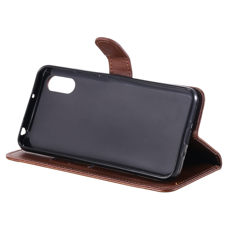 For Xiaomi Redmi 9A Fashion Calf Texture Zipper Horizontal Flip Leather Case with Stand & Card Slots & Wallet Function