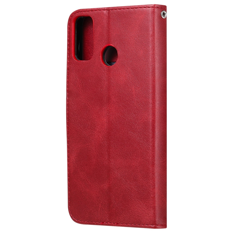 For Huawei Honor 9X Lite Fashion Calf Texture Zipper Horizontal Flip Leather Case with Stand & Card Slots & Wallet Function