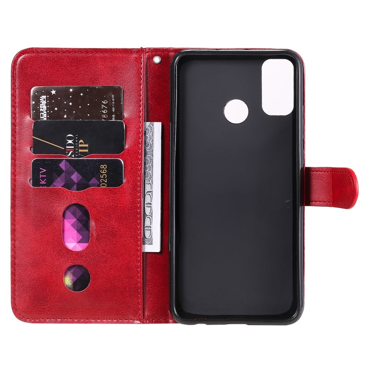 For Huawei Honor 9X Lite Fashion Calf Texture Zipper Horizontal Flip Leather Case with Stand & Card Slots & Wallet Function