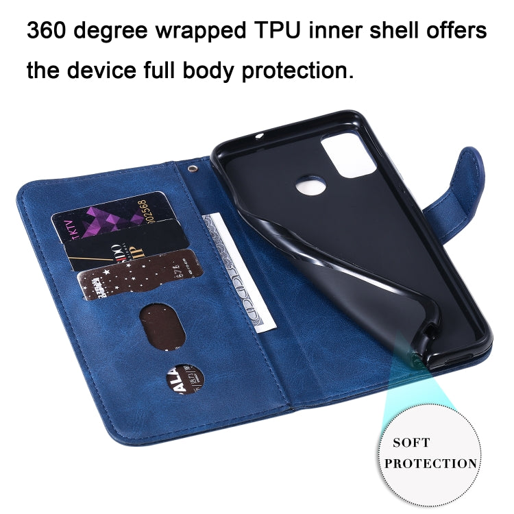 For Huawei Honor 9X Lite Fashion Calf Texture Zipper Horizontal Flip Leather Case with Stand & Card Slots & Wallet Function