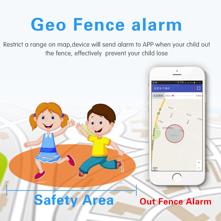 Mini SOS Alarm Voice Monitoring GPS Tracker Children GPS LBS Wifi Real-time Locator