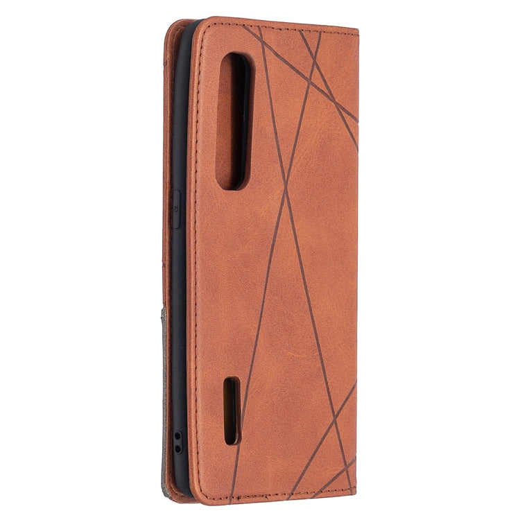 For OPPO Find X2 Pro Rhombus Texture Horizontal Flip Magnetic Leather Case with Holder & Card Slots