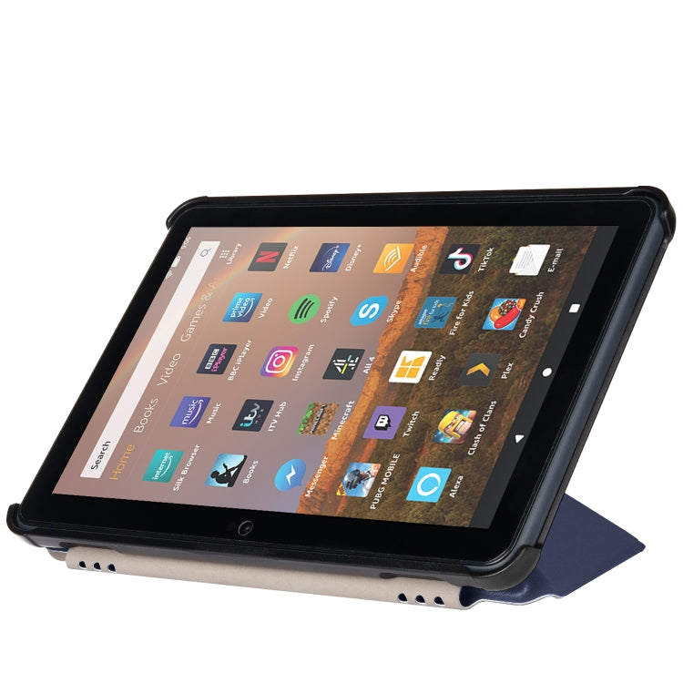 For Amazon Fire HD 8 (2020) Transformers Style Horizontal Flip Leather Case with Holder & Sleep / Wake-up Function