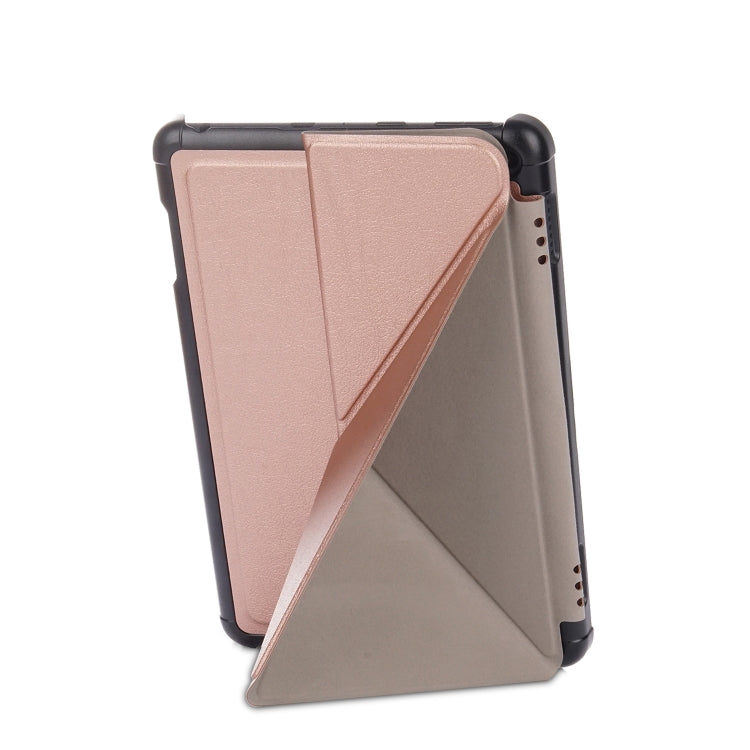 For Amazon Fire HD 8 (2020) Transformers Style Horizontal Flip Leather Case with Holder & Sleep / Wake-up Function