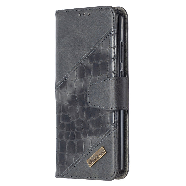 For Nokia 5.3 Matching Color Crocodile Texture Horizontal Flip PU Leather Case with Wallet & Holder & Card Slots