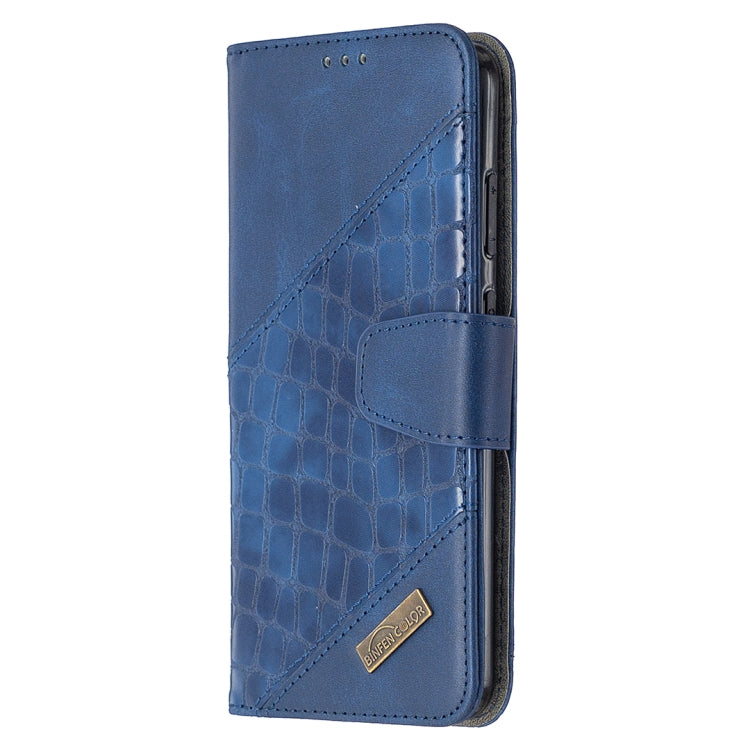 For Nokia 5.3 Matching Color Crocodile Texture Horizontal Flip PU Leather Case with Wallet & Holder & Card Slots