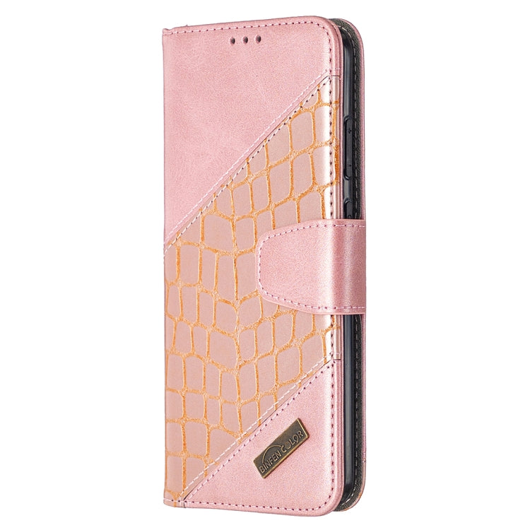 For Nokia 5.3 Matching Color Crocodile Texture Horizontal Flip PU Leather Case with Wallet & Holder & Card Slots