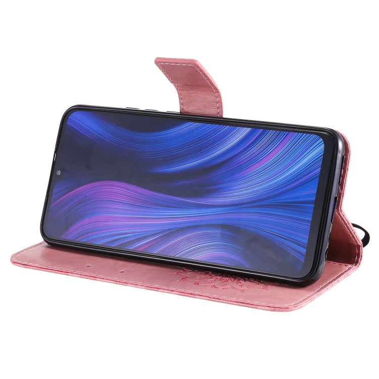 For Xiaomi Redmi 9 Sun Embossing Pattern Horizontal Flip Leather Case with Card Slot & Holder & Wallet & Lanyard