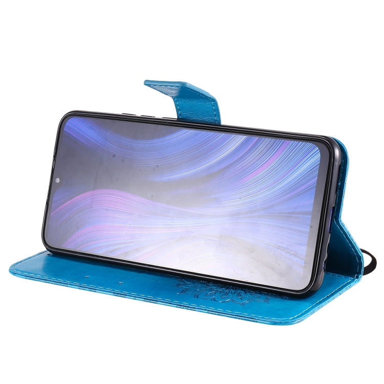 For Xiaomi Redmi 9 Sun Embossing Pattern Horizontal Flip Leather Case with Card Slot & Holder & Wallet & Lanyard