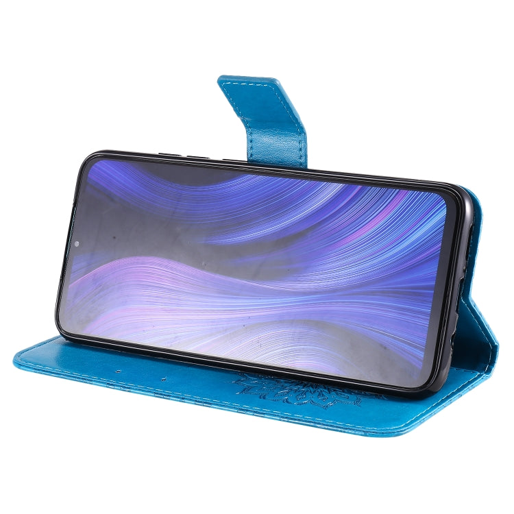 For Xiaomi Redmi 10X 5G / 10X Pro 5G Sun Embossing Pattern Horizontal Flip Leather Case with Card Slot & Holder & Wallet & Lanyard