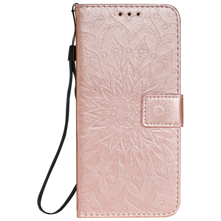 For Xiaomi Redmi 10X 5G / 10X Pro 5G Sun Embossing Pattern Horizontal Flip Leather Case with Card Slot & Holder & Wallet & Lanyard