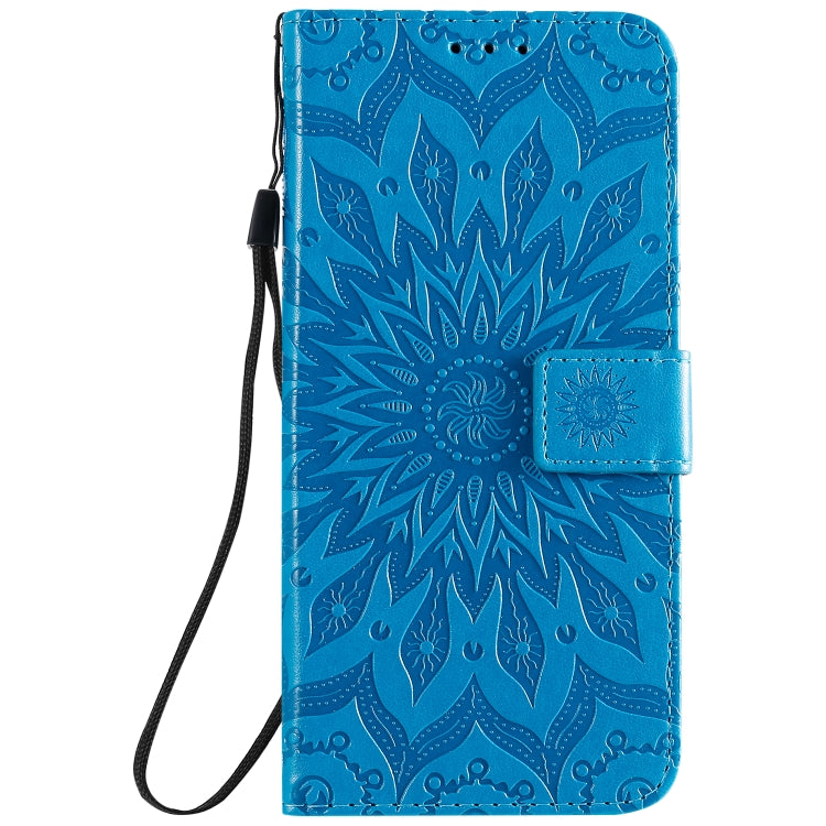 For Xiaomi Mi 10 Lite 5G Sun Embossing Pattern Horizontal Flip Leather Case with Card Slot & Holder & Wallet & Lanyard