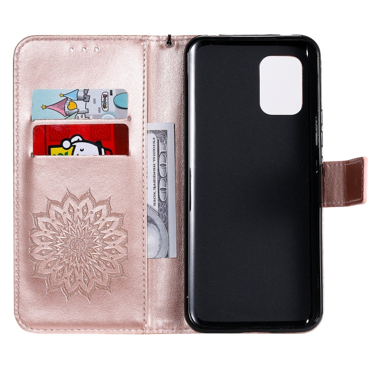 For Xiaomi Mi 10 Lite 5G Sun Embossing Pattern Horizontal Flip Leather Case with Card Slot & Holder & Wallet & Lanyard