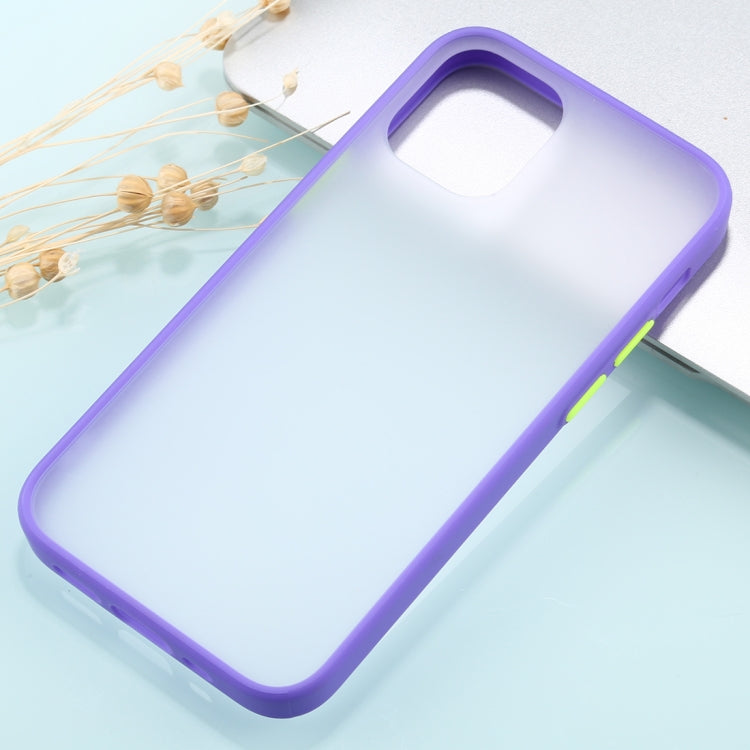 For iPhone 12 mini Skin Feel Series Shockproof Frosted TPU + PC Protective Case