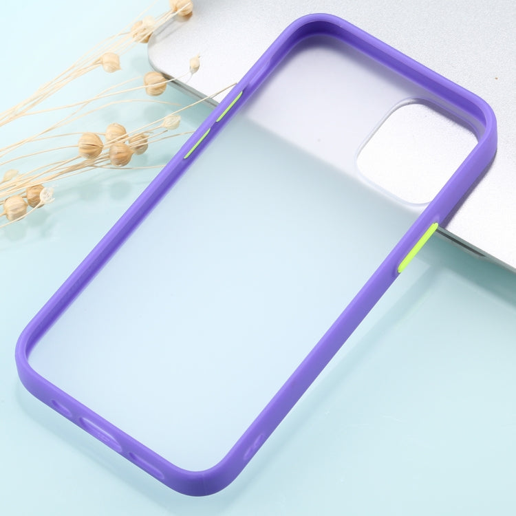 For iPhone 12 mini Skin Feel Series Shockproof Frosted TPU + PC Protective Case