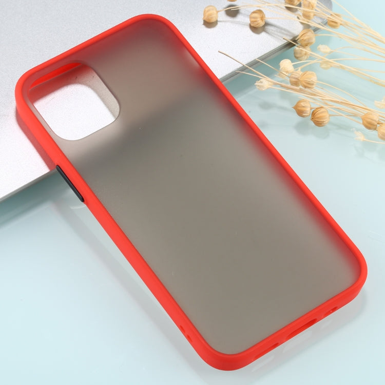 For iPhone 12 mini Skin Feel Series Shockproof Frosted TPU + PC Protective Case