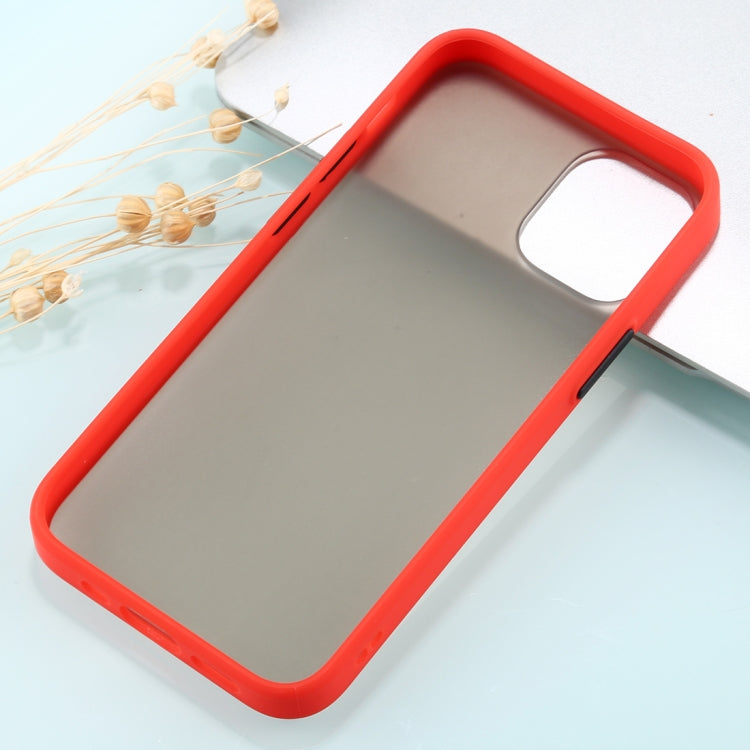 For iPhone 12 mini Skin Feel Series Shockproof Frosted TPU + PC Protective Case