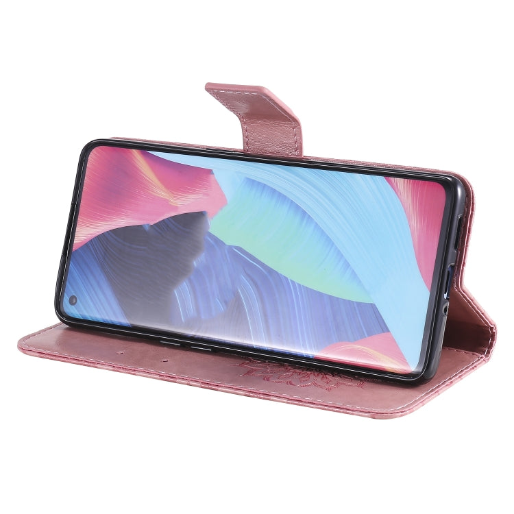 For OPPO Reno4 Pro 5G Sun Embossing Pattern Horizontal Flip Leather Case with Card Slot & Holder & Wallet & Lanyard