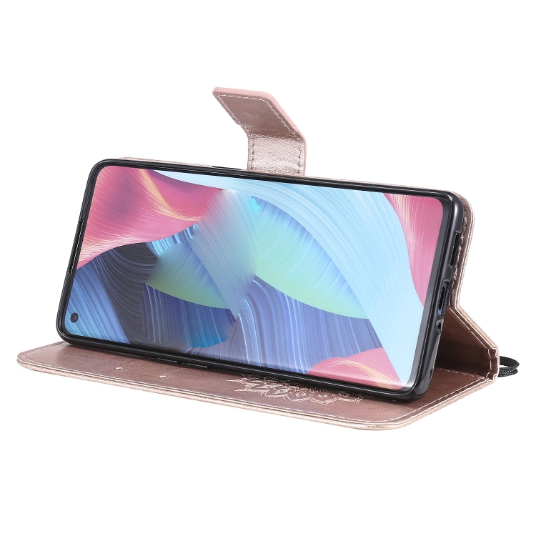 For OPPO Reno4 Pro 5G Sun Embossing Pattern Horizontal Flip Leather Case with Card Slot & Holder & Wallet & Lanyard