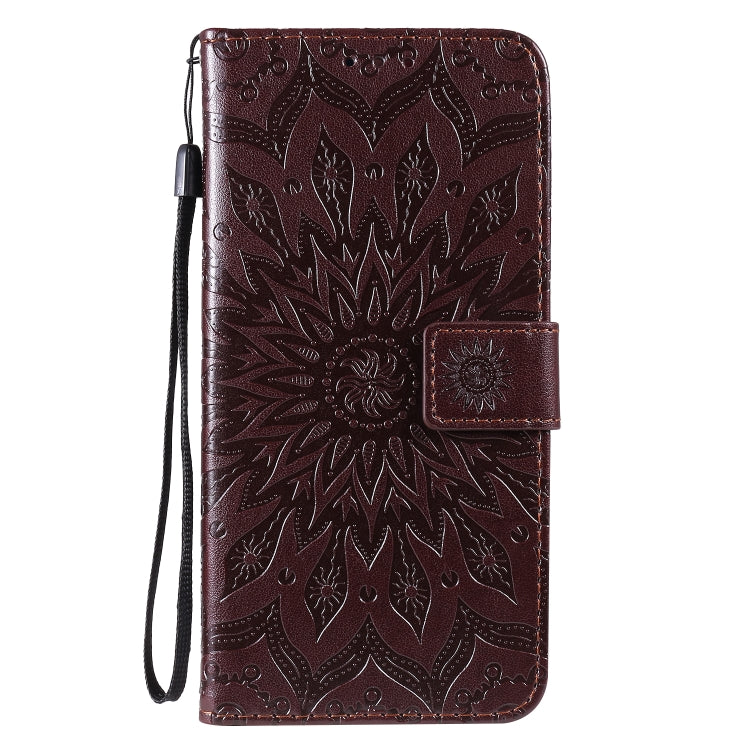 For OPPO Reno4 Pro 5G Sun Embossing Pattern Horizontal Flip Leather Case with Card Slot & Holder & Wallet & Lanyard
