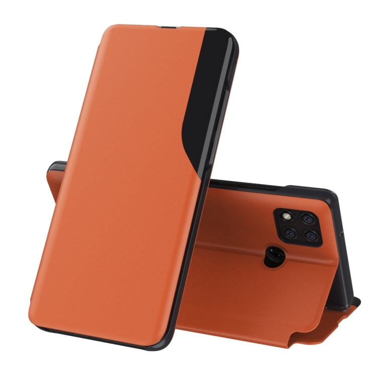 For Xiaomi Redmi 9C Attraction Flip Holder Leather Phone Case