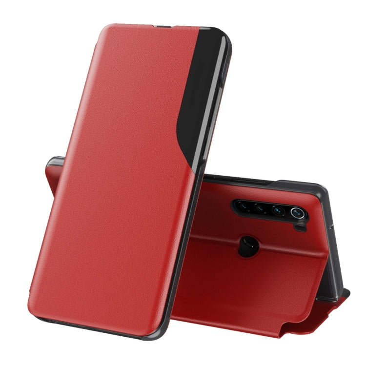 For Xiaomi Redmi Note 8 Attraction Flip Holder Leather Phone Case