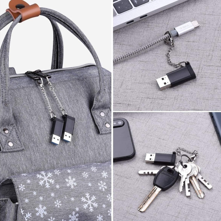 XQ-ZH006 USB 3.0 to Type-C / USB-C Adapter(Black)