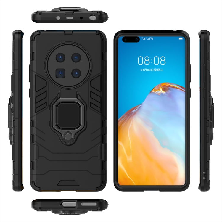 For Huawei Mate 40 Shockproof PC + TPU Protective Case with Magnetic Ring Holder