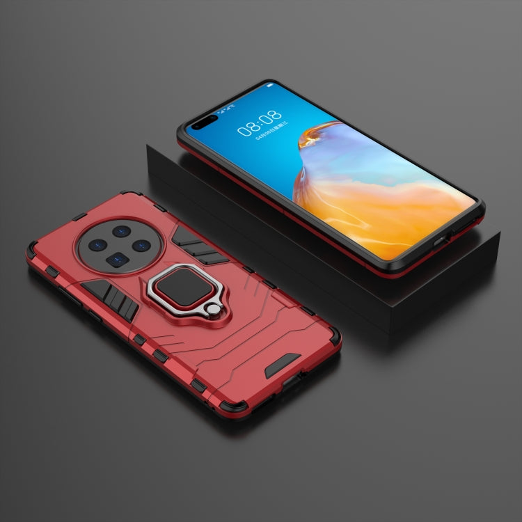 For Huawei Mate 40 Shockproof PC + TPU Protective Case with Magnetic Ring Holder