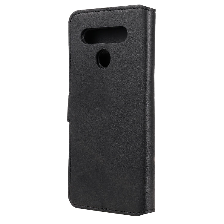 For LG K51S / Q51S Classic Calf Texture PU + TPU Horizontal Flip Leather Case, with Holder & Card Slots & Wallet