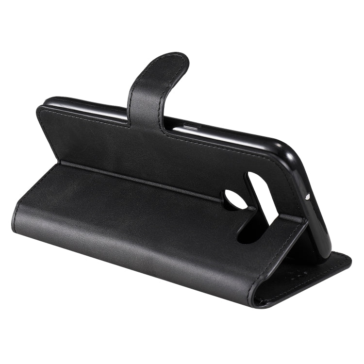 For LG K51S / Q51S Classic Calf Texture PU + TPU Horizontal Flip Leather Case, with Holder & Card Slots & Wallet