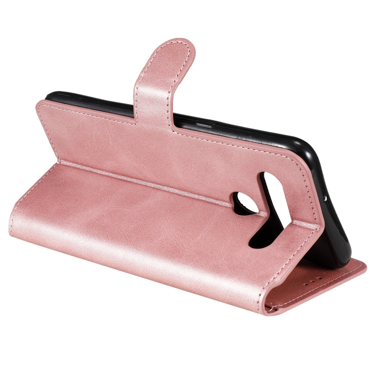 For LG K51S / Q51S Classic Calf Texture PU + TPU Horizontal Flip Leather Case, with Holder & Card Slots & Wallet