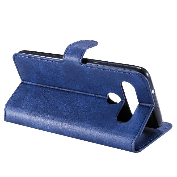 For LG K61 Classic Calf Texture PU + TPU Horizontal Flip Leather Case, with Holder & Card Slots & Wallet