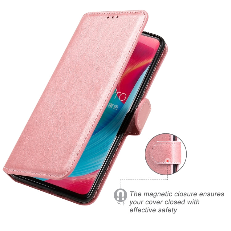 For OPPO Reno4 Pro 5G Classic Calf Texture PU + TPU Horizontal Flip Leather Case, with Holder & Card Slots & Wallet
