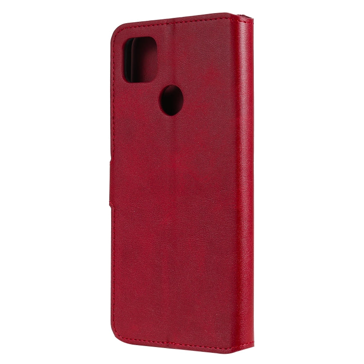 For Xiaomi Redmi 9C Classic Calf Texture PU + TPU Horizontal Flip Leather Case, with Holder & Card Slots & Wallet