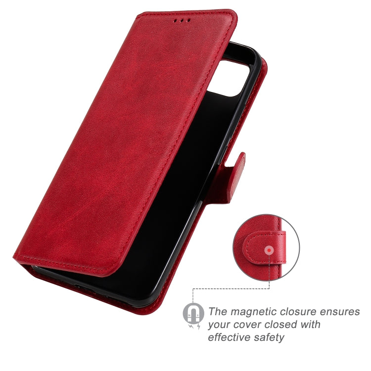 For Xiaomi Redmi 9C Classic Calf Texture PU + TPU Horizontal Flip Leather Case, with Holder & Card Slots & Wallet