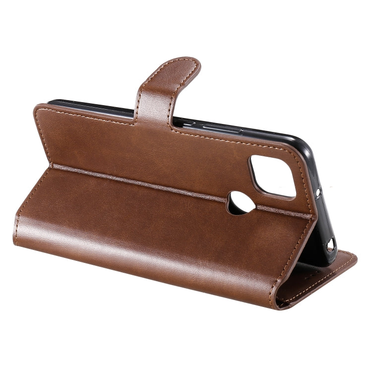 For Xiaomi Redmi 9C Classic Calf Texture PU + TPU Horizontal Flip Leather Case, with Holder & Card Slots & Wallet