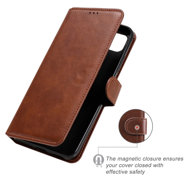 For Xiaomi Redmi 9C Classic Calf Texture PU + TPU Horizontal Flip Leather Case, with Holder & Card Slots & Wallet