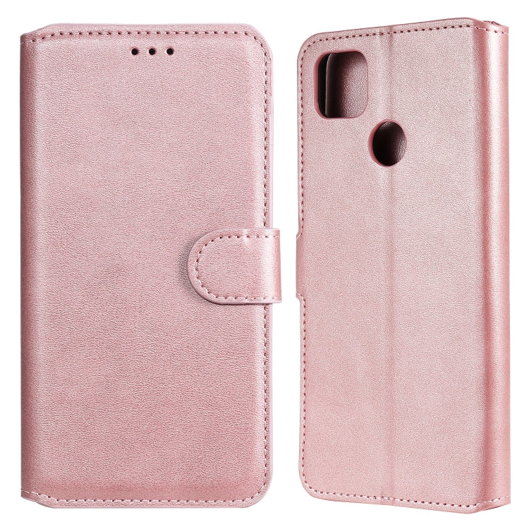 For Xiaomi Redmi 9C Classic Calf Texture PU + TPU Horizontal Flip Leather Case, with Holder & Card Slots & Wallet