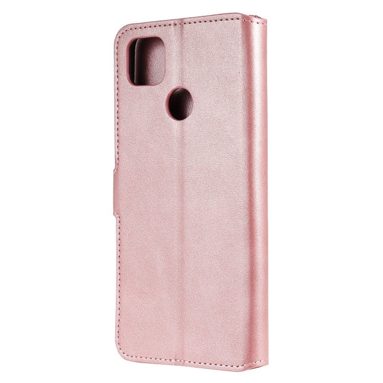 For Xiaomi Redmi 9C Classic Calf Texture PU + TPU Horizontal Flip Leather Case, with Holder & Card Slots & Wallet